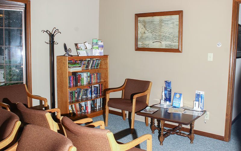 Front Office, waiting area